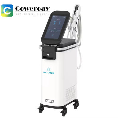 Good price RET Face Ems RF Facial Wrinkle Removal Machine Ems Facial Sculpting 6 Handles online
