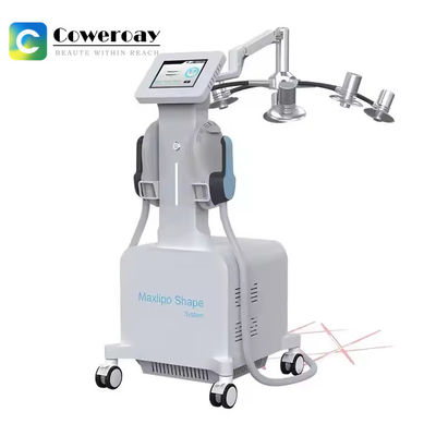 Good price 6D 635nm Red Light Laser Muscle Building Lipo Laser Weight Loss Machine online