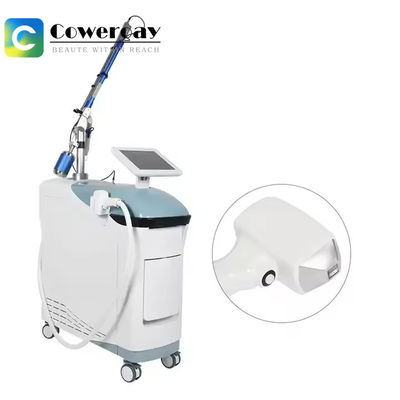 Good price 2 In 1 Picosecond Q Switched Picosecond Laser Tattoo Removal Machine 1064nm 755nm 532nm online