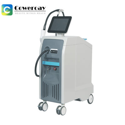 quality Dual Wavelength ND YAG Laser Beauty Machine For Hair Tattoos And Pigment Removal factory