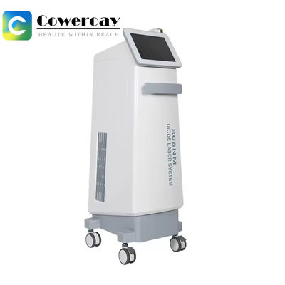 quality 1200w 808nm Diode Laser Hair Removal Equipment With 12 Inch Touch Screen factory