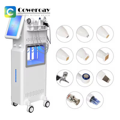 Good price 11 In 1 Diamond Micro Dermabrasion Machine 300W For Firming Deep Cleaning Hydra online