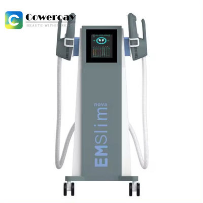 Good price 4 Handles EMS Muscle Stimulator Machine For Increasing Fat Dissolving Deep Muscle Train online