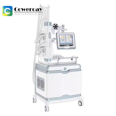Good price Cavitation RF Cryolipolysis Fat Freezing Machine 4 Handle Multifunctional Body Slimming online