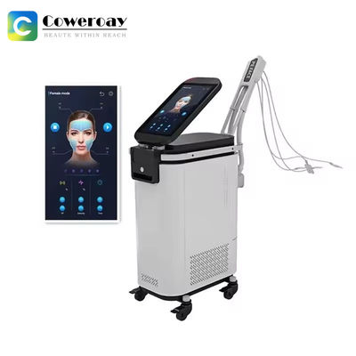 Good price 3 Patches Facial Wrinkle Removal Machine EMS Skin Tightening Machine No Needle online